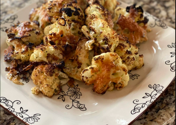 Crispy Parmesan Roasted Cauliflower Recipe