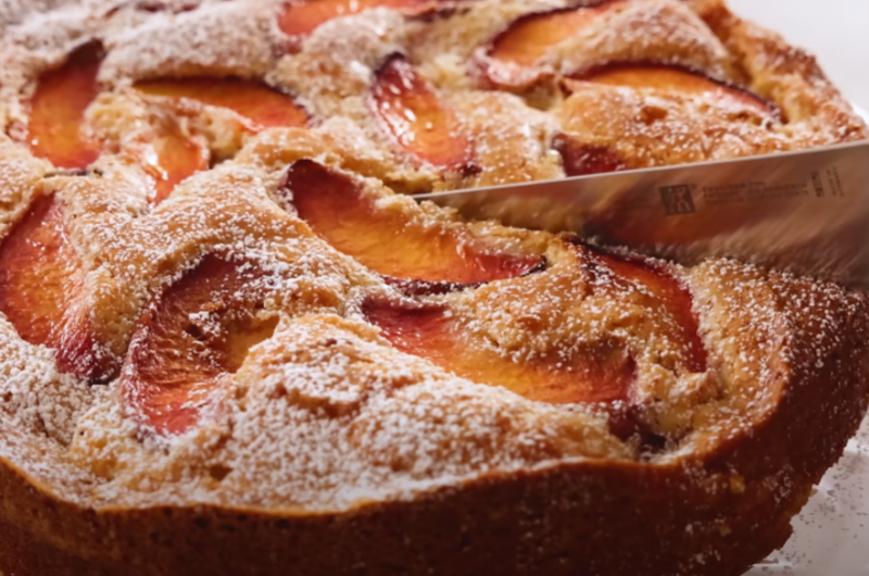 Irresistible Summer Peach Cake