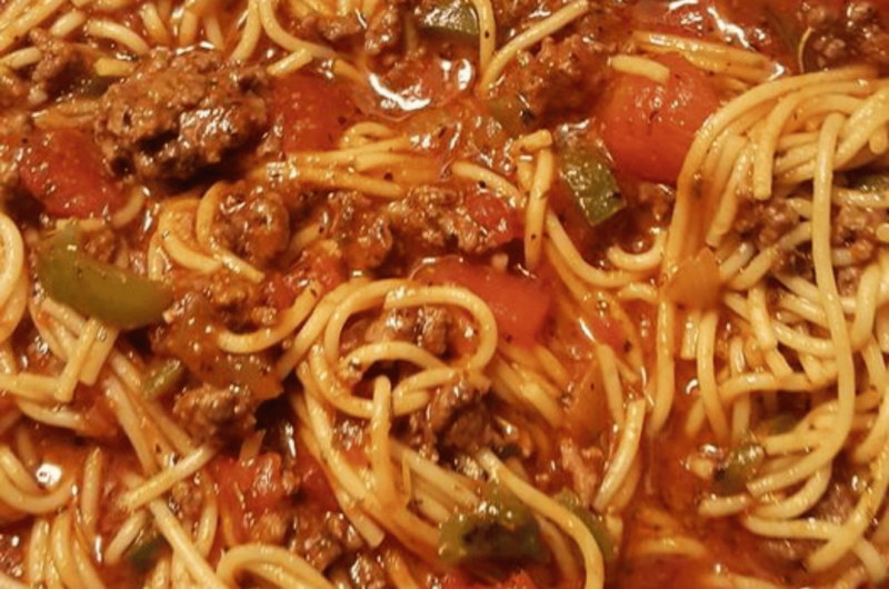 Spaghetti Meat Sauce