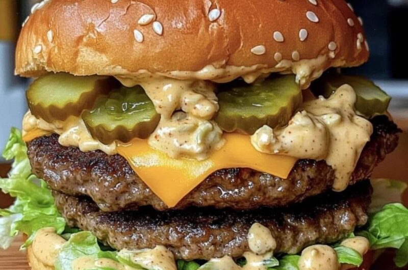 Homemade Big Mac