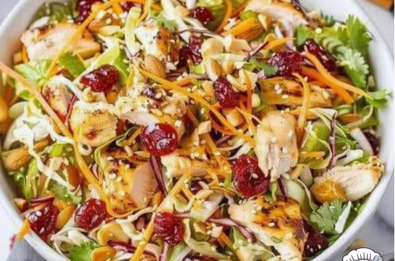 Asian Chicken Cranberry Salad