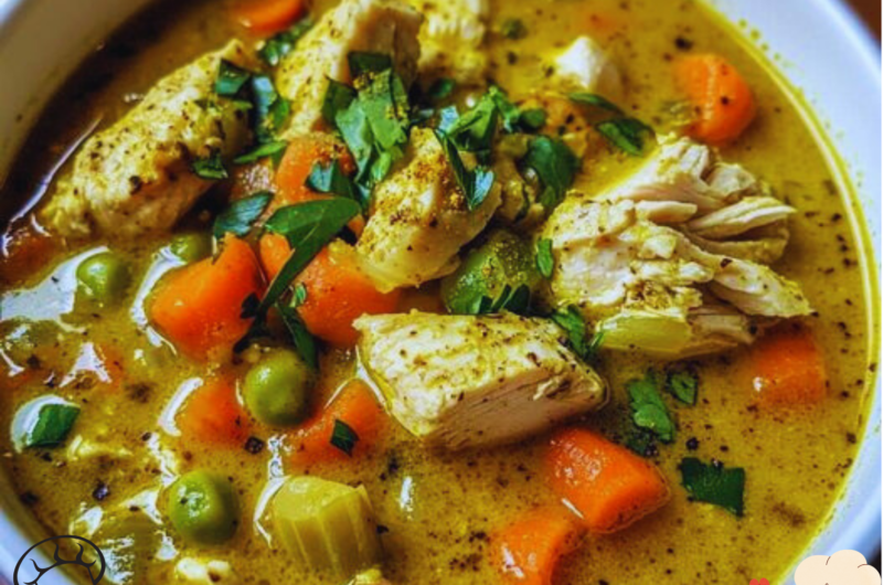 Anti Inflammatory Turmeric Chicken Soup