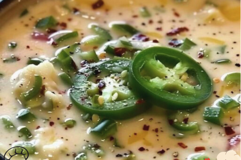 Spicy Jalapeño Popper Soup