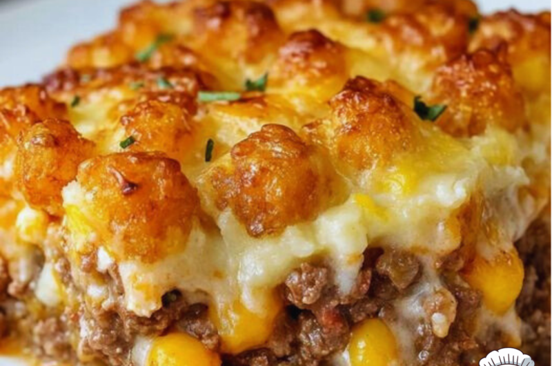 Shepherd’s Pie Tater Tot Casserole