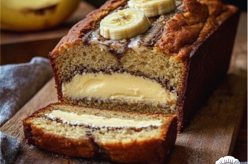 Cream Cheese Banana Bread – light, moist and delicious!