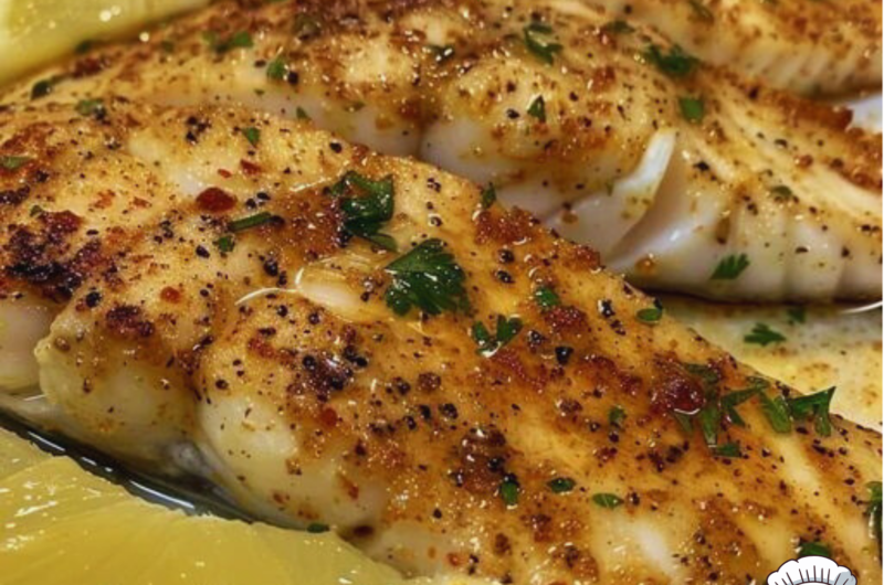 Zesty Lemon Butter Fish Fillet