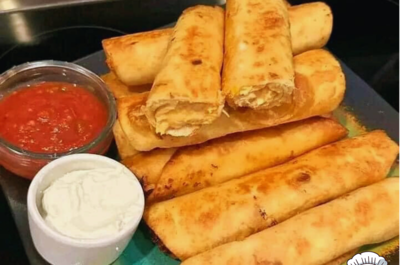 Homemade Chicken Taquitos