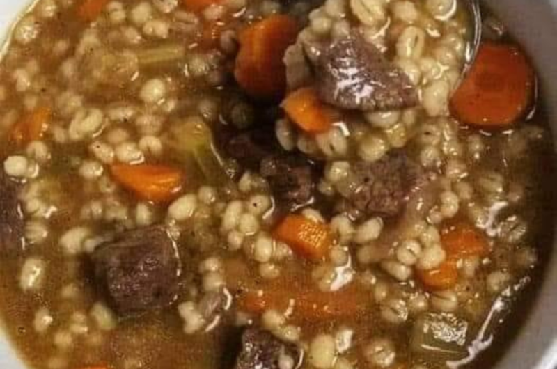 Beef & Barley Soup