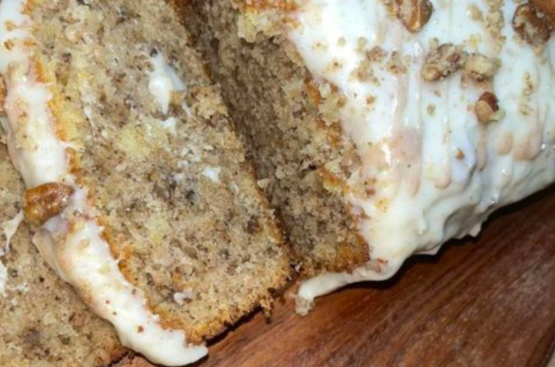 Butter Pecan Cake with Cream Cheese Icing