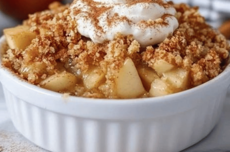 Cinnamon Apple Crisp