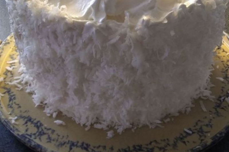 Coconut Cake with 7-Minute Frosting Recipe