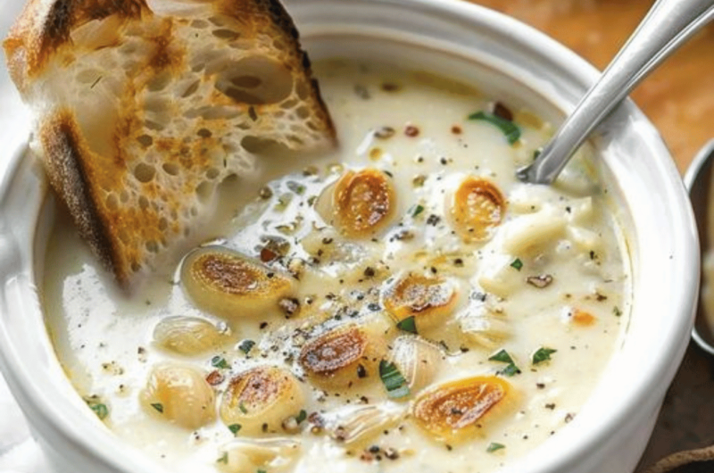 Country French Garlic Soup