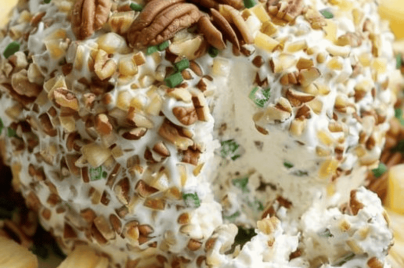 HEAVENLY PINEAPPLE CHEESEBALL