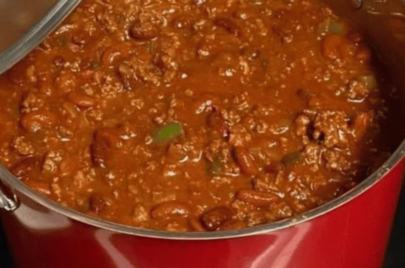 HUGE POT of Chilli At Home