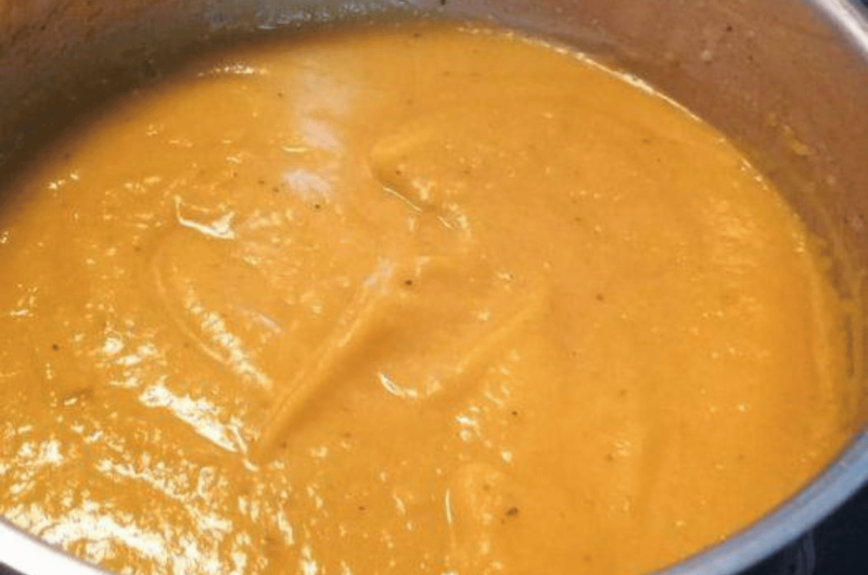 Homemade Butternut Squash Soup