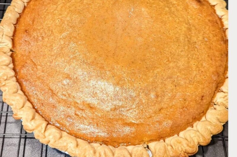 Homemade Pumpkin Pie