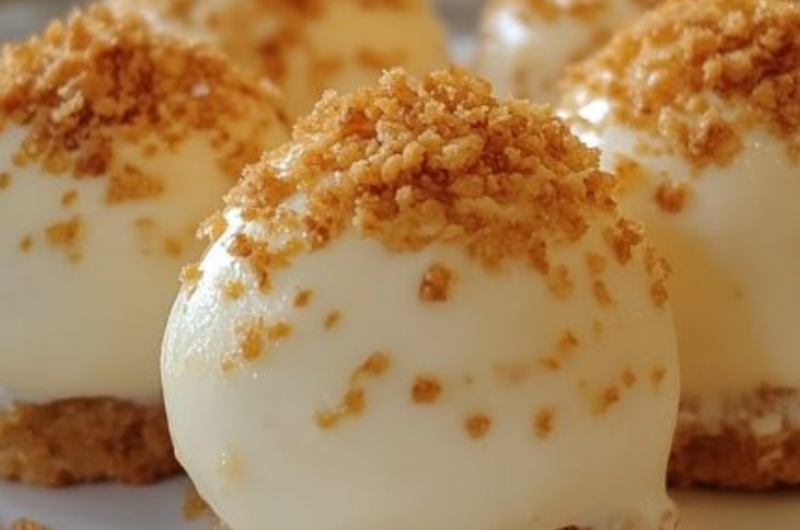 No Bake Pumpkin Cheesecake Balls