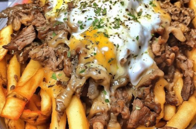 Philly Steak Cheese Fries