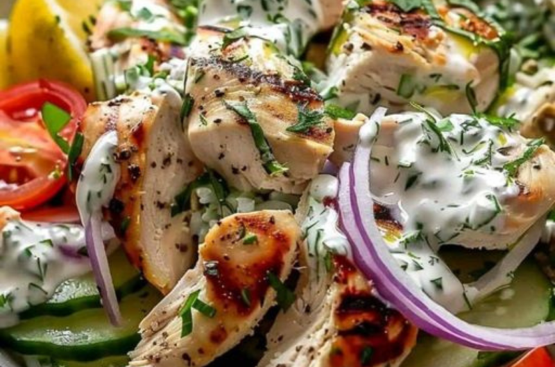 Tzatziki Chicken Salad