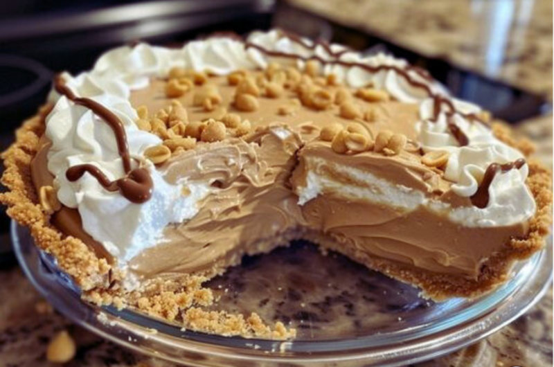 No Bake Peanut Butter Pie