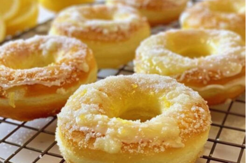 Baked Lemon Donuts