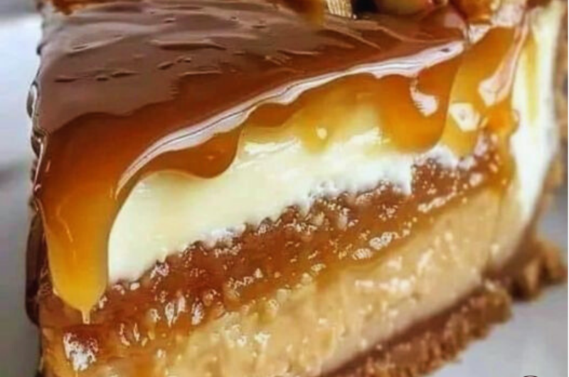 Caramel Apple Cheesecake!