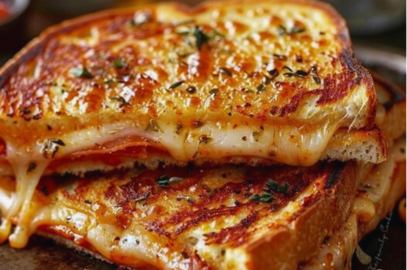 Pizza Grilled Cheese!