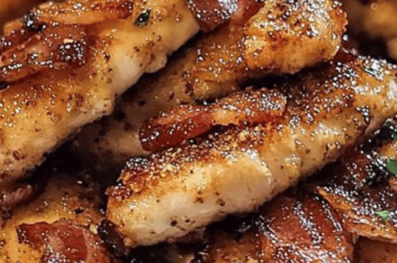 Bacon Brown Sugar Chicken Tenders