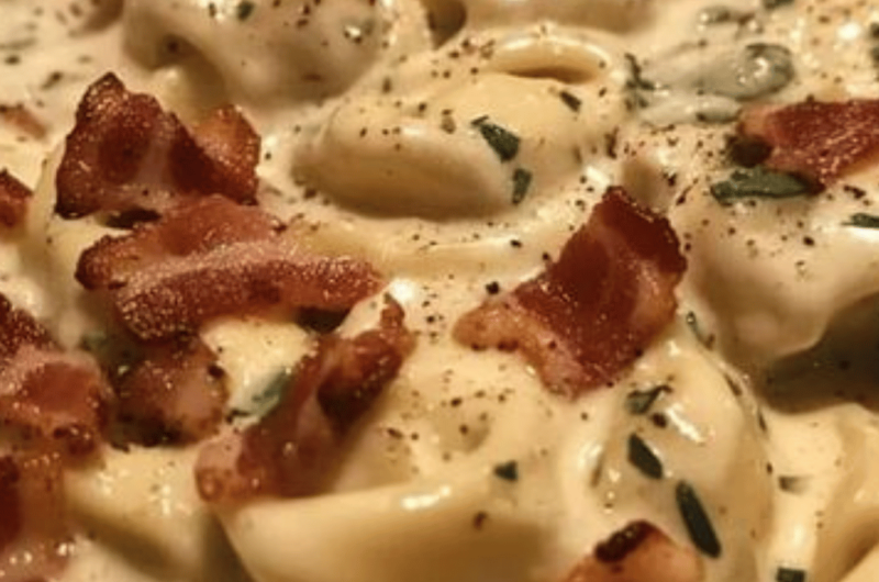 Chicken Alfredo Bacon Tortellini