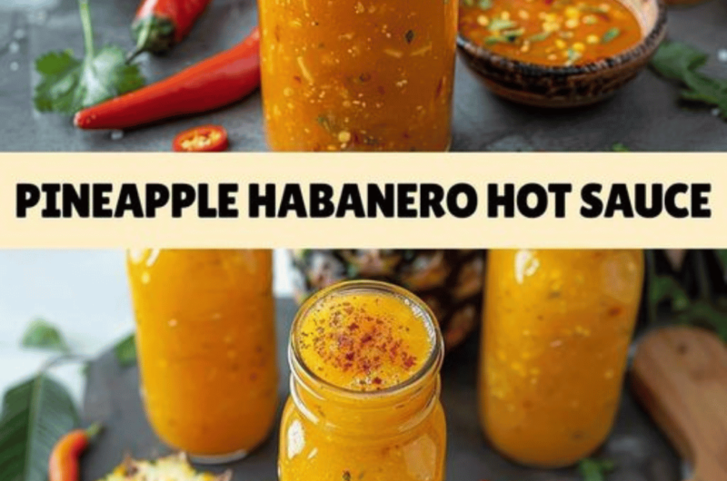 Pineapple Habanero Hot Sauce