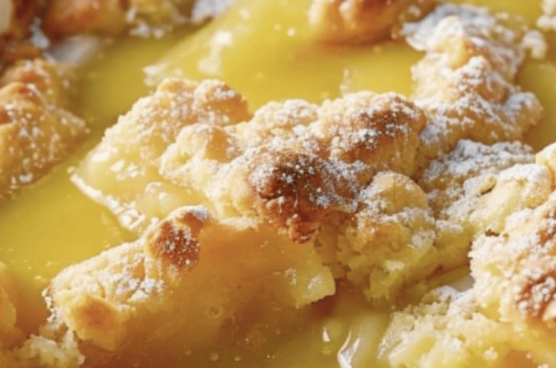 Magic Lemon Cobbler