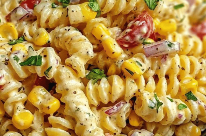 Mexican Street Corn Pasta Salad