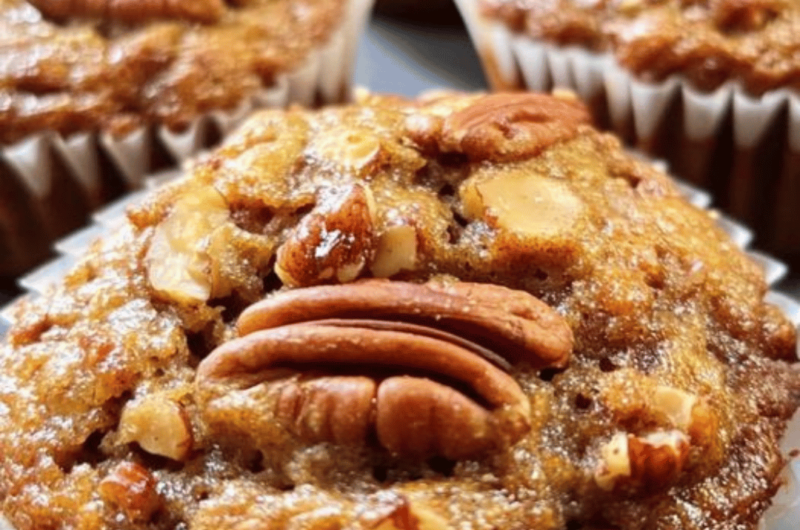 Pecan Pie Muffin Delights