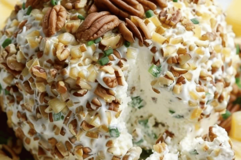 Pineapple Pecan Cheese Ball