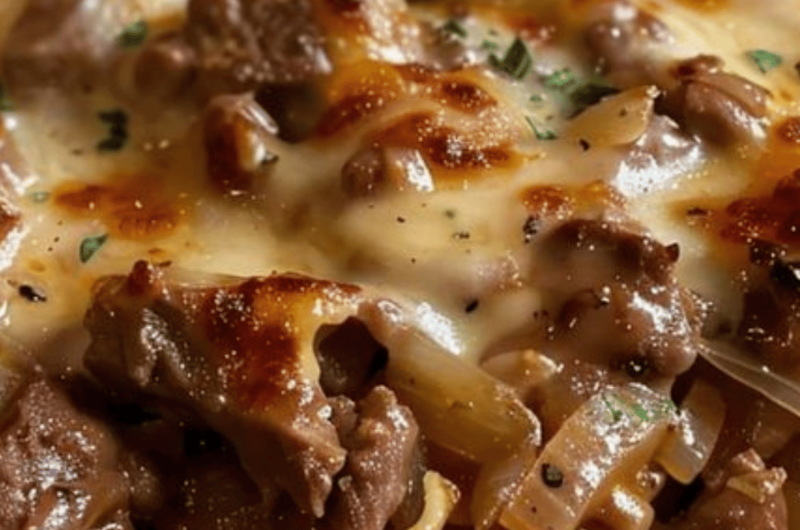 French Onion Beef And Noodles