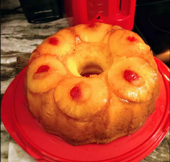 Pineapple Cream Cheese Pound Cake