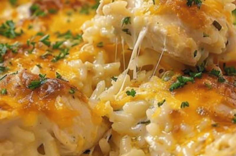 Heavenly Chicken and Rice Casserole