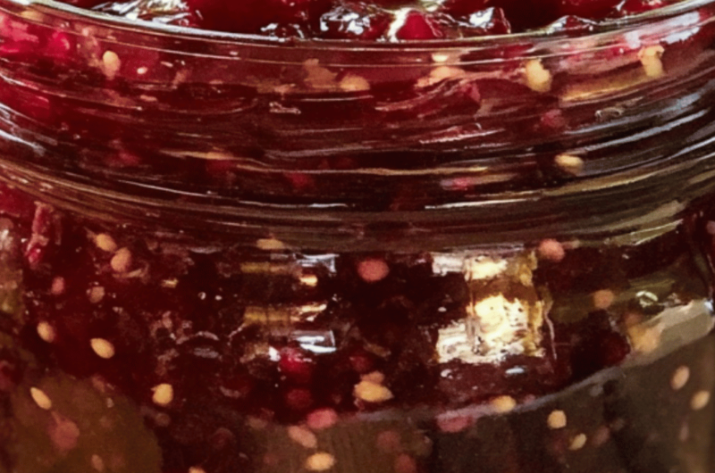 Hot Pepper Cranberry Jam