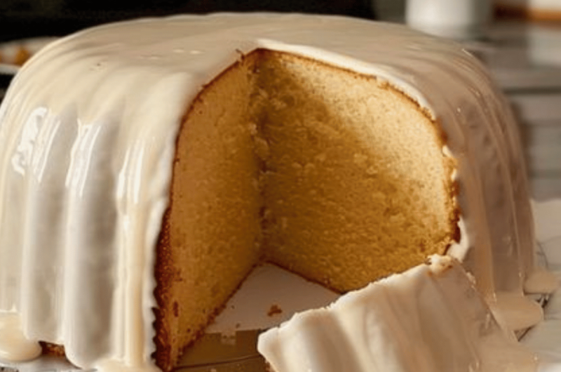 Lemon Cream Cheese Pound Cake