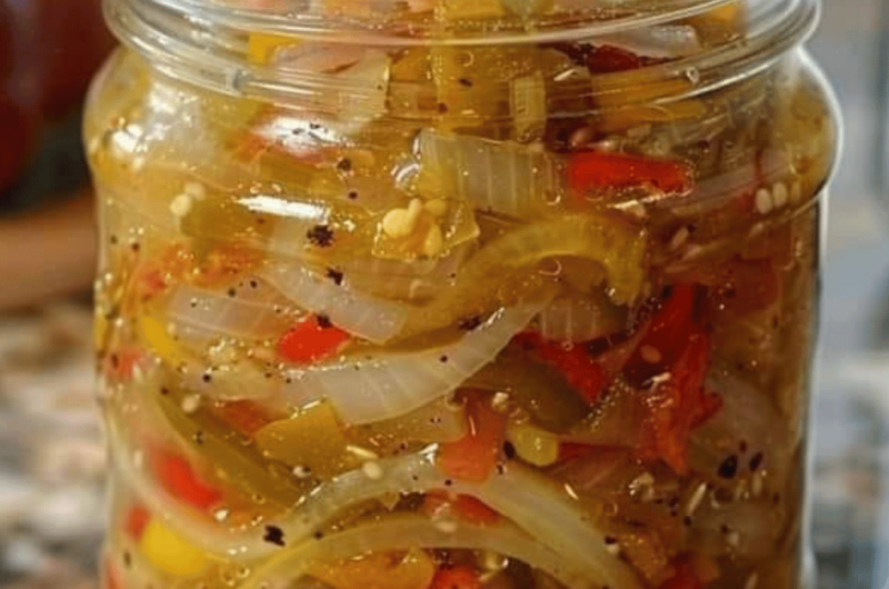 Pickled Pepper and Onion Relish