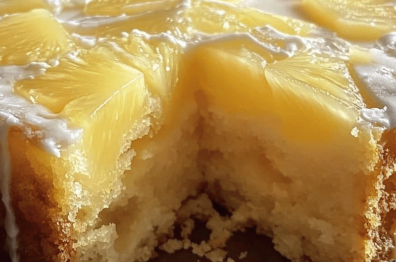 Pineapple Juice Cake