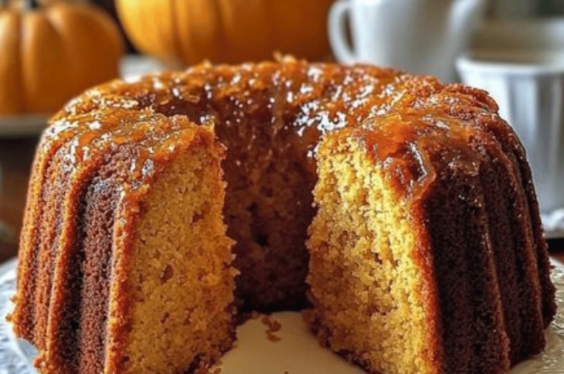 Pumpkin Buttermilk Pound Cake