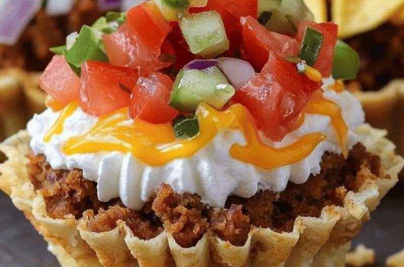 TACO CUPCAKES